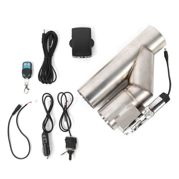 3 inch Manual + Remote Control YPipe Electric Exhaust Cutout Valve Refitting Lazada PH