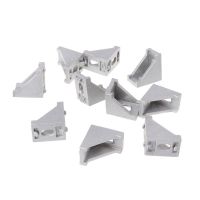 10pcs 2028/4040/3030 Fasten Fitting Angle 20x28/40x40/30x30 L Connector Aluminum Corner Bracket Joint Brace