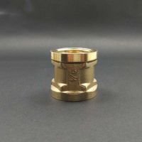 1/2" 3/4" 1" 1-1/4" 1-1/2" 2" BSP Female To Female Thread Brass Pipe Fitting Coupler Connector for Water Gas Fuel Valves