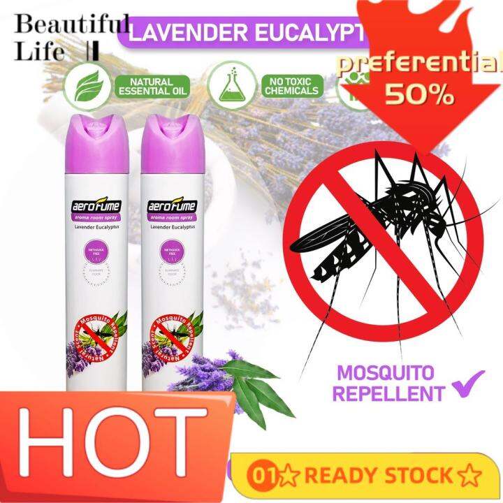 Mosquito repellent Twin Pack Aerofume Lavender Eucalyptus Natural