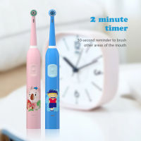 Baining/Honglong Toothbrushzhao30ไฟฟ้าหมุนได้ของเด็กใสราคาถูกรูปการ์ตูน