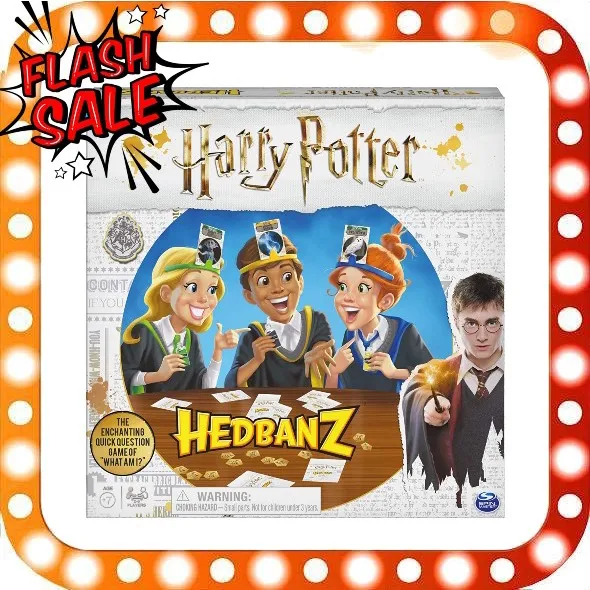 flash sales ⚡HedBanz Harry Potter Party Game for Kids Headbanz Harry Potter Edition⚡ Lazada PH
