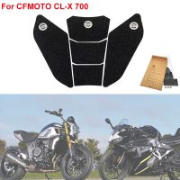 CLX700 700CL-X Motorcycle Full Set PVC Anti-slip Side Tank Pads Gas Knee Grip Traction Pad for CFMOTO 700 CLX