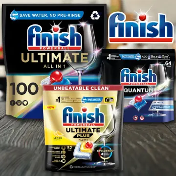 Finish Powerball Quantum Ultimate Dishwasher Tablets - 52