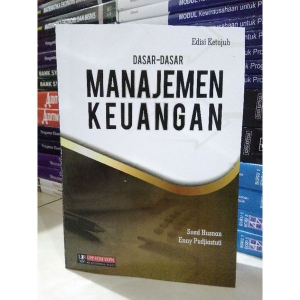 Dasar Dasar Manajemen Keuangan Edisi 7 By Suad Husnan Lazada Indonesia 