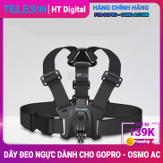 Dây đeo Ngực gắn camera Gopro, OSMO Action cam TELESIN