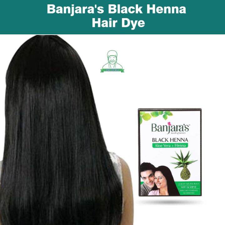 Banjara's Black Henna Healthy Natural Black Henna Powder No Ammonia