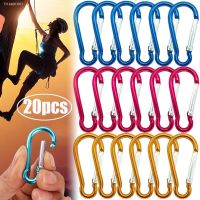 ✲﹍¤ Mini Alloy Spring Carabiner Snap Hook Carabiner Clip Keychain Outdoor Camping Climbing Hiking D-ring Buckle Tools Keychain