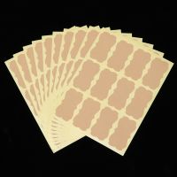 卐✐▼ Kraft Paper Tags Diy Sticker - 60pcs Self-adhesive Diy Kraft Labels Stickers - Aliexpress