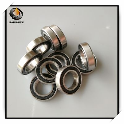 2Pcs S6802-RS Stainless Steel Hybrid Ceramic Bearing 15x24x5 mm ABEC-9 Bicycle Bottom Brackets Spares