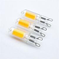 【❉HOT SALE❉】 mian885 โคมไฟ Led G9ขนาดเล็ก6W 9W 12W แก้วหลอดไฟ Cob แสง360มุมสำหรับการส่องสว่างในบ้าน Ac 220V 230V ไฟสปอตไลท์ฮาโลเจนเปลี่ยน