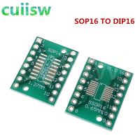 20PCS TSSOP16 SSOP16 MSOP16 SO16 SOP16 SOIC16 turn DIP16 1.27MM / 0.65MM IC adapter Socket / Adapter plate / PCB