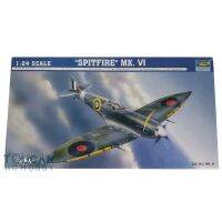 ทรัมเป็ตเตอร์02413 1/2/24อังกฤษ Spitfire MK VI ชุดโมเดลเครื่องบินรบเครื่องบินจำลอง TH05416-SMT2