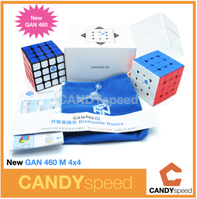 New GAN 460 M | รูบิค Cube 4x4 Rubik Cube มีแม่เหล็ก | By CANDYspeed