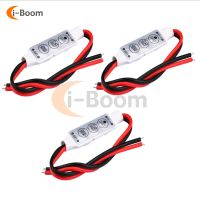 ❦ 3PCS DC 12V 3Keys Mini LED Controller Dimmer Driver For 5050/3528//5630 Single Color Dimmer White LED Strip Lamps Lighting