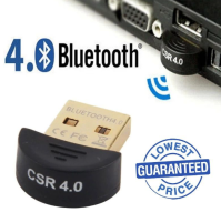 Mini Bluetooth CSR 4.0 USB Adapter Dual Mode Wireless Dongle ตัวแปลงบลูทูธเป็นสัณญาณไร้สาย