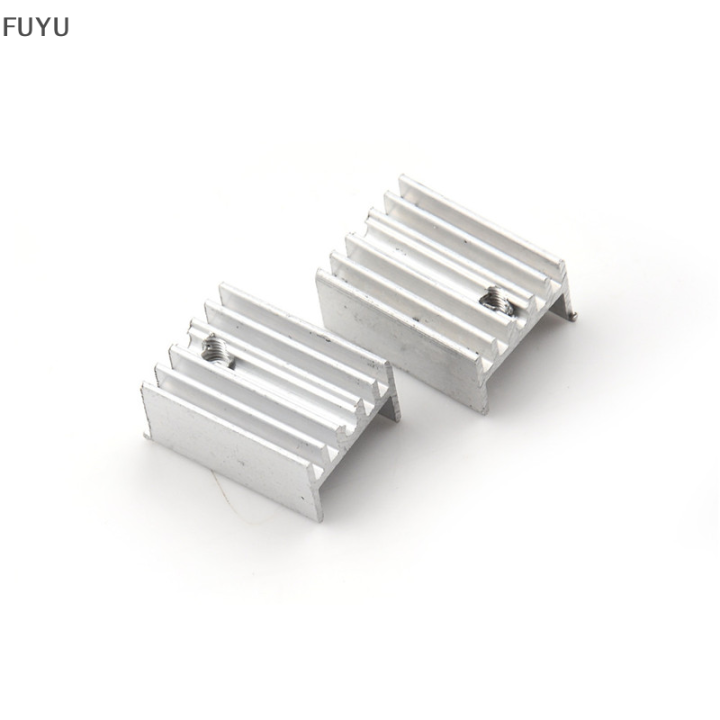 fuyu-10x-ชุดฮีทซิงค์อลูมิเนียมสำหรับ-220ทรานซิสเตอร์20x15x10mm