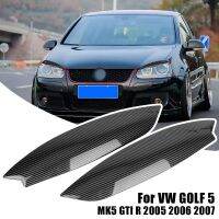 }{”:》“ เปลือกตาคิ้วไฟหน้าโครเมี่ยมแผ่นครอบ1คู่สำหรับ Volkswagen สำหรับ VW GOLF 5 MK5 GTI R 2005 2006 2007แต่งรถ