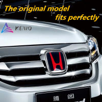 โลโก้สัญลักษณ์รถยนต์ Honda,สีดำ + แดง (หน้าหรือหลัง) Honda CIVIC CITY CRV ACCORD BRIO MOBILIO BRV JAZZ 1ชิ้น