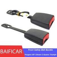 Baificar หัวเข็มขัดนิรภัยของแท้ใหม่เอี่ยมจับแน่นสำหรับ Peugeot 307 Citroen C-Quatre Triumph