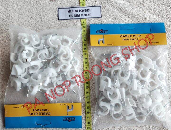 Klem Kabel 18 Mm Fort 1 Pack 50 Pcs Lazada Indonesia