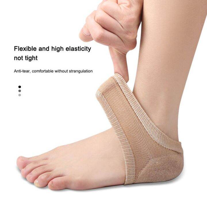 gel-silicone-heel-protector-sleeve-heel-pads-heel-cups-plantar-fasciitis-support-feet-care-skin-repair-cushion-half-yard-socks-shoes-accessories