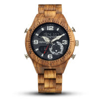 2021Shifenmei Wood Watches Men Fashion Quartz Wooden Top Luxury Brand Digital Watch for Men Military Clock relogio masculino