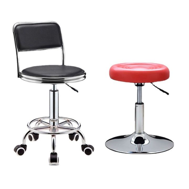 เก้าอี้สตูล-เก้าอี้บาร์-เก้าอี้กลมเล็ก-พนักพิงหมุน-เก้าอี้สูงในครัวเรือน-เก้าอี้แบบหมุนได้-minimalist