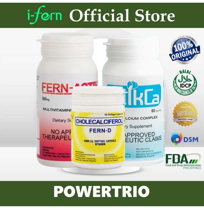 POWERTRIO (FERND 60, MILKCA, FERNACTIV WITH FOR ADULT