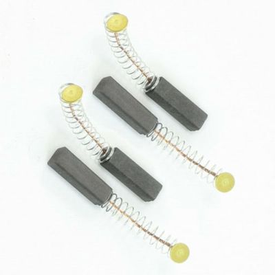 【YF】 10Pcs Carbon brush 6x6x20mm Electric Hammer Angle Grinder Graphite Brush Replacement For Motors Dremel Rotary Tool