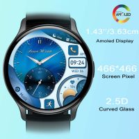 SENBONO Men Smart Watch 1.43 AMOLED Screen Answer Make Call Watch Always On Display IP68 Waterproof Sport Smartwatch Women Men