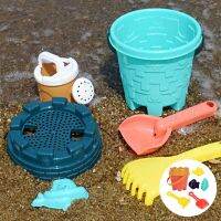 ป่าร้อน LIN431 - 卐◈☁ Beach Kids Set Pails Rakes Molds Sandbox Sandpit Plaything Dig