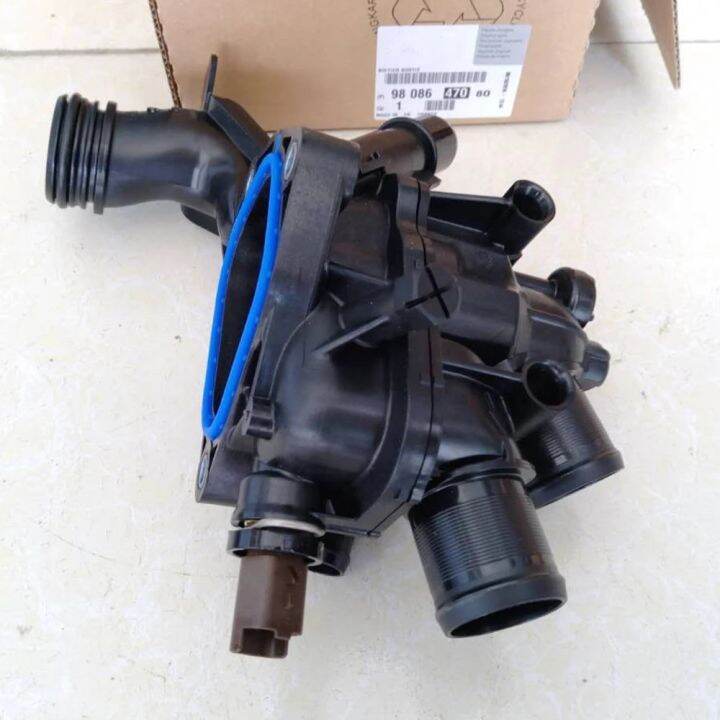 9808647080 Original Peugeot Thermostat Housing & Sensor For Peugeot ...