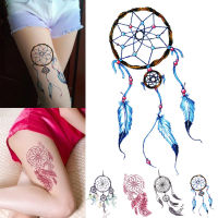 MUS New Temporary Tattoo Sticker Waterproof Removable Dream Catcher Pattern Body Art Stickers