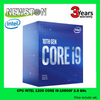 CPU (ซีพียู) INTEL 1200 CORE I9-10900F 2.8 GHz