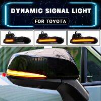 Sequential Side Mirror LED Dynamic Turn Signal Light For Toyota Alphard Vellfire AH30 Tacoma 16-20 RAV4 2019 -21 Highlander 2020