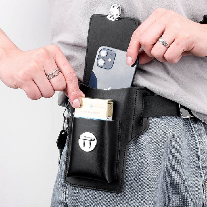 xmas-ซองหนังใส่มือถือ-กระเป๋าเหน็บเอว-ซองใส่มือถือคาดเอว-ซองหนังมือถือ-กระเป๋าใส่โทรศัพท์ผู้ชาย