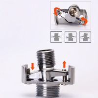 40 Degree Adjustable Wall Mounted Faucet Copper Angled Curved Foot Eccentric Screw Corner for Adjust Angle Of Intake Pipe