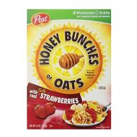 New products? Post Honey Bunches of Oats Strawberries Cereal 369g/โพสต์ ฮันนี่บันเชสข้าวโอ๊ตสตรอเบอร์รี่ซีเรียล 369g