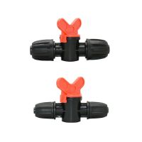 ✆▽✿ 3/8 1/2 inch hose garden tap 8/11 16mm Water pipe irrigation valve cranes Mini Valve For Garden irrigation 1pcs