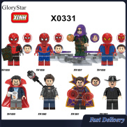 GloryStar Building Block Toys Spiderman Doctor Strange Green Goblin Eddie