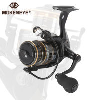 10KG Max Drag HE Fishing Reel Spool Spinning Reel All Metal Stainless Steel Handle Line Spool Black&amp;Red Fishing Accessories