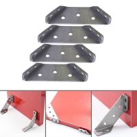 ✻ 4 Pieces Stainless Steel Corner Joint Trapeziform Angle Brackets