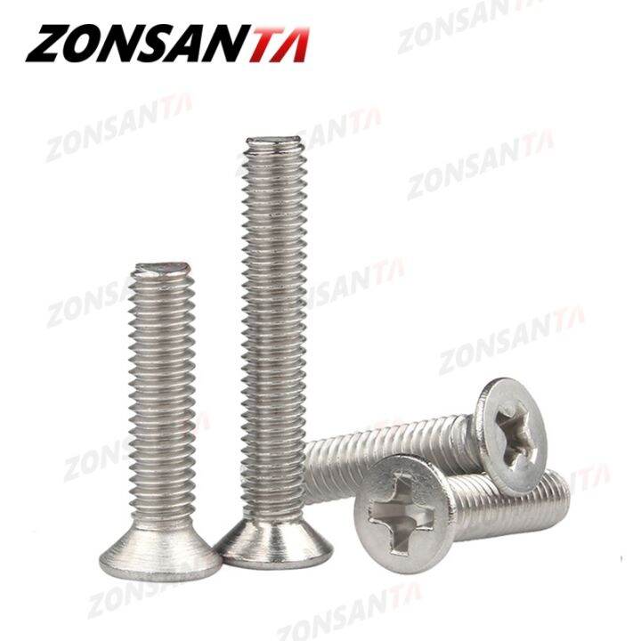 jie-yuan-zonsanta-m1-6-m2-m2-5-m3-m4-m5-m6-mini-micro-small-304สแตนเลส-cross-phillips-แบน-bolt-ศีรษะเฟอร์นิเจอร์สกรู