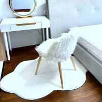 【SALES】 Cloud Area Rug Irregular Bedside Carpet White Non-slip Bedroom Floor Mat Plush Doormat Baby Play Mats alfombras para sala