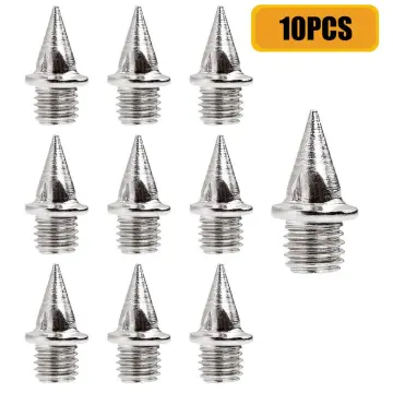 100 Pcs Track Spikes Replacement Nails Spikes With Spike Wrench Stainless  Steel Replacement For Sports Shoes Long Jump Athletics Sprint