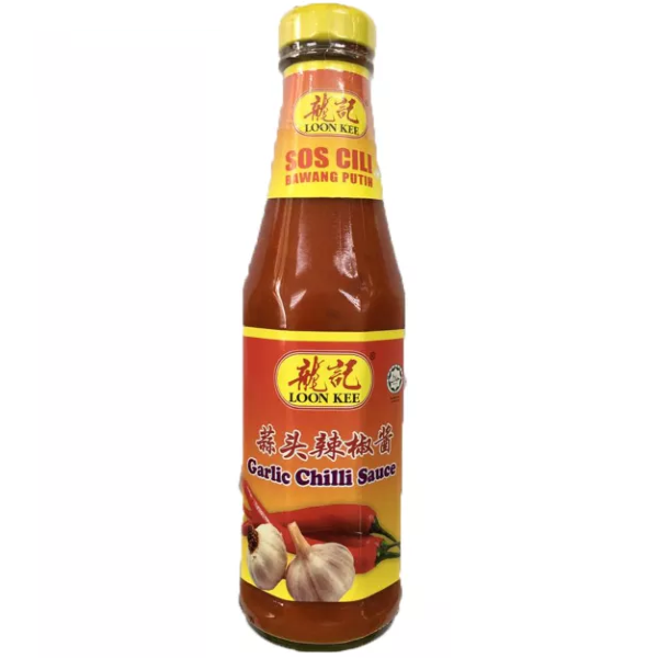 Loon Kee Garlic Chili Sauce 340G ( 龍记蒜蓉辣椒酱 / Sos Cili Bawang Putih ...