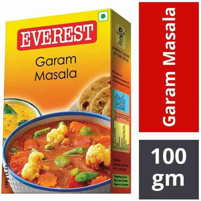 Everest Garam Masala 100g ผงเครื่องเทศการัมมาซาลา Lazada.co.th
