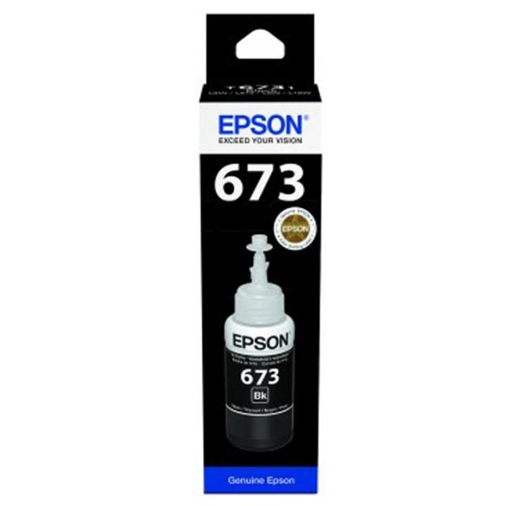 epson-t6731bk-หมึกอิงค์แท็งแท้-673-สีดำ-ใช้กับพริ้นเตอร์อิงค์เจ็ท-เอปสัน-l800-l810-l805-l850-l1800-tank