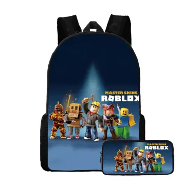 Doors roblox Figure Backpack Primary School Kindergarten Shoulder